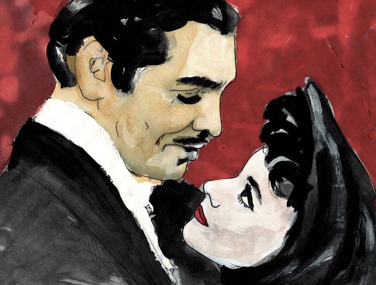 gone with the wind paintings