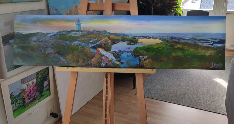 Original Figurative Landscape Painting by Vladimir Shandyba