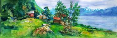 Original Figurative Landscape Paintings by Vladimir Shandyba