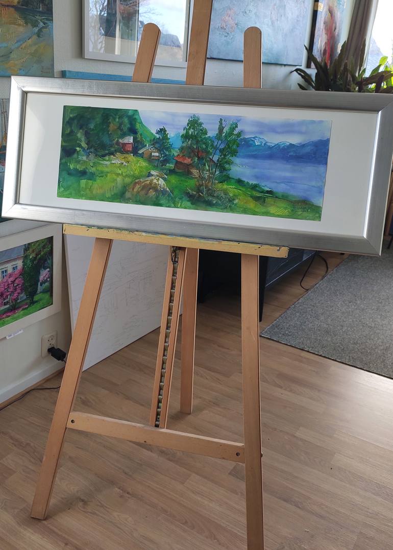 Original Figurative Landscape Painting by Vladimir Shandyba