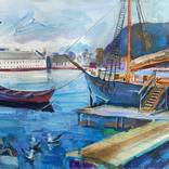HARBOR AT THE LIGHTHOUSEf. ÅLESUND. by Vladimir Shandyba
