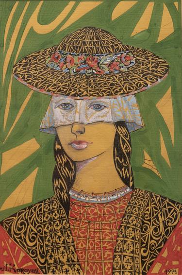 Original Expressionism Women Paintings by Albert Karoyan