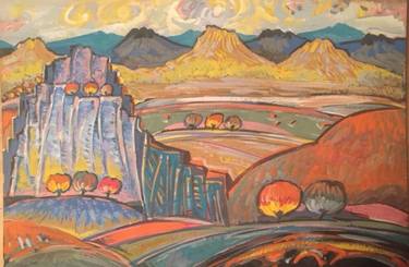 Original Landscape Paintings by Albert Karoyan