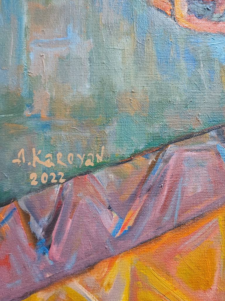 The Love and Price of Peace Painting by Albert Karoyan | Saatchi Art