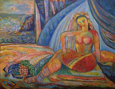 Original Women Paintings by Albert Karoyan