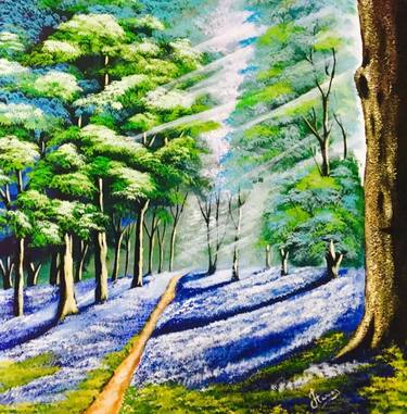 Landscape Painting Forrest thumb