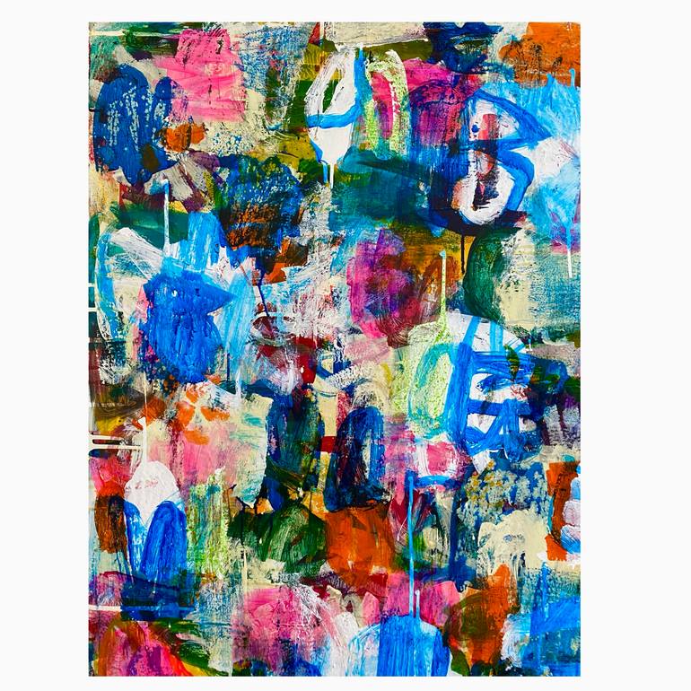 Original Abstract Expressionism Abstract Painting by Brendon Mogg