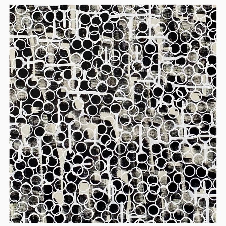 Original Abstract Expressionism Abstract Painting by Brendon Mogg