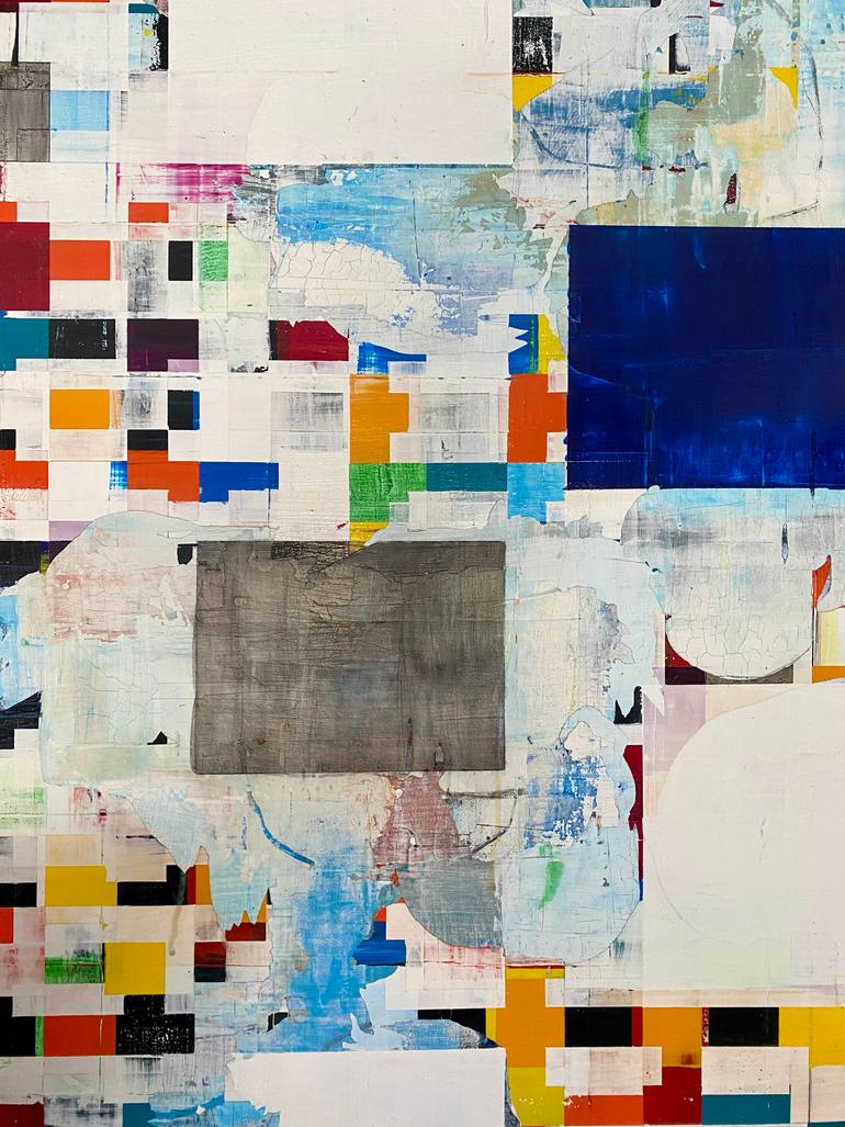 Original Abstract Expressionism Abstract Painting by Brendon Mogg