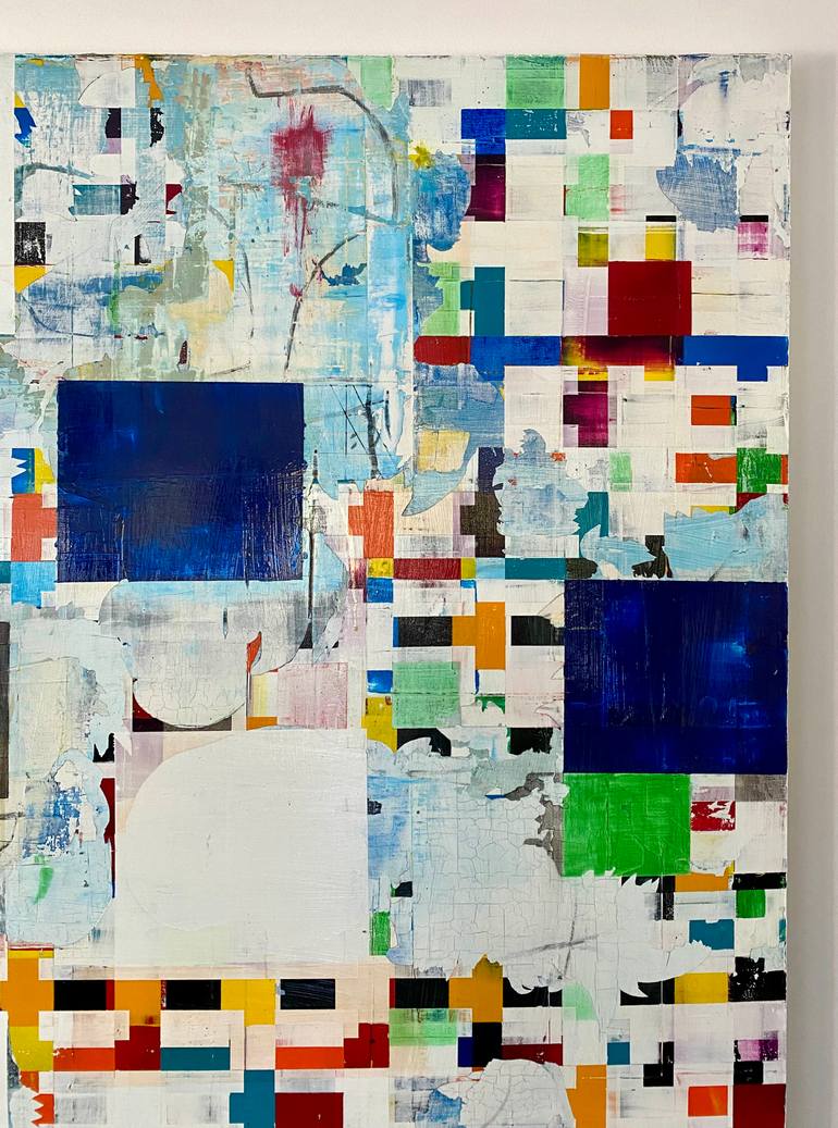 Original Abstract Expressionism Abstract Painting by Brendon Mogg