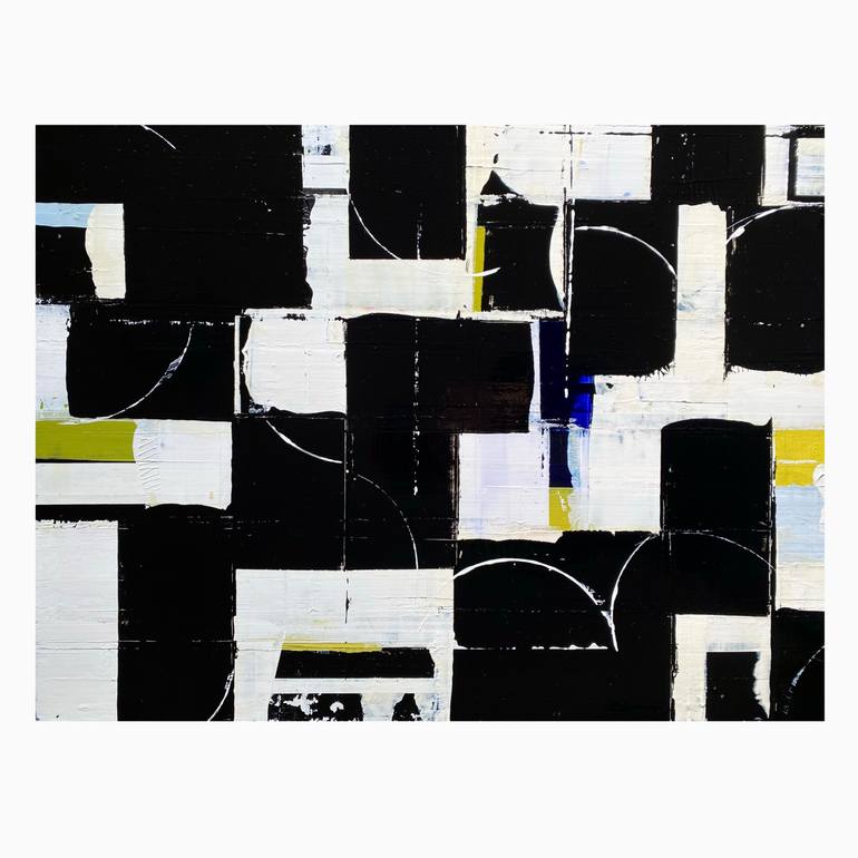Original Abstract Expressionism Abstract Painting by Brendon Mogg