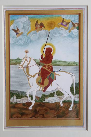 Equestrian portrait of the emperor shah jahan from the Kevorkian album thumb
