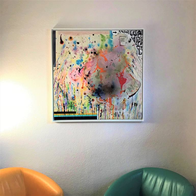 Original Abstract Painting by Detlef  Aderhold