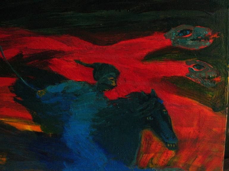 Original Documentary Pop Culture/Celebrity Painting by Oleksandr Vynnyk