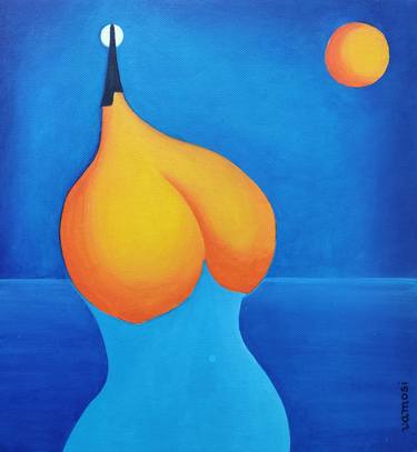 Woman - the eternal lighthouse by Peter Vamosi thumb