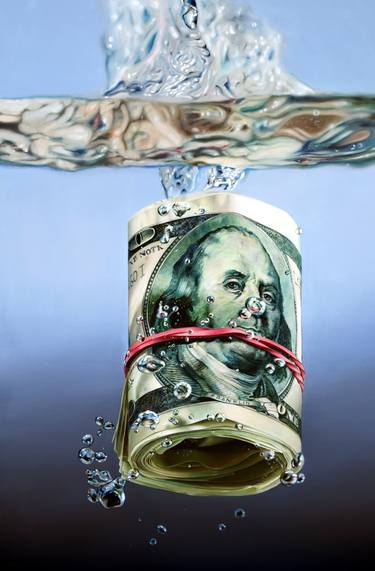 The sinking dollar by Peter Duhaj thumb