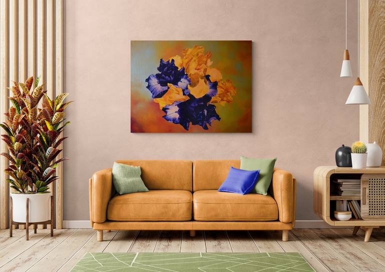 Original Realism Floral Painting by Peter Vámosi - Vamosiart Group