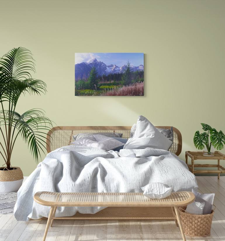 Original Photorealism Landscape Painting by Peter Vámosi - VamosiArt group