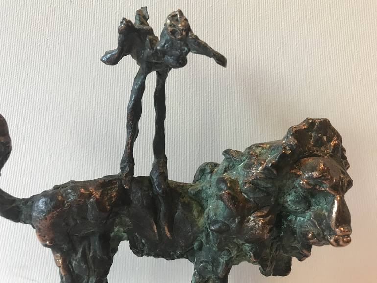 Original Figurative Animal Sculpture by Peter Vámosi - VamosiArt group