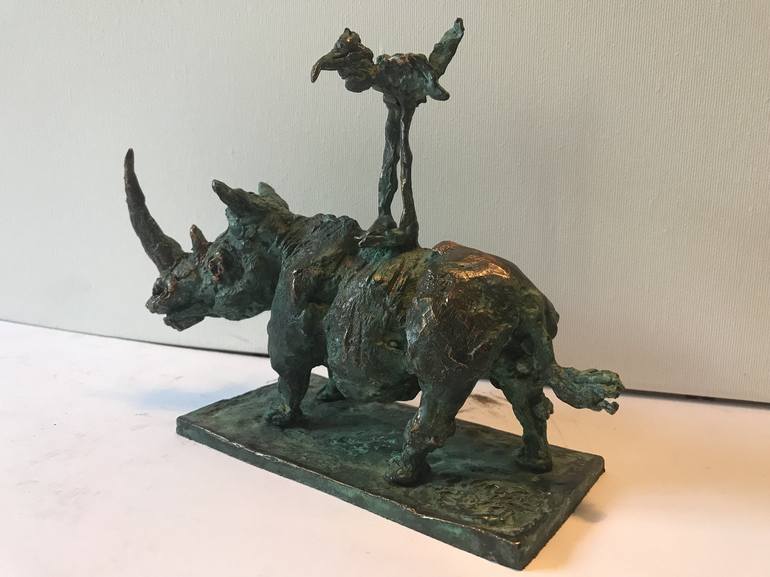 Original Figurative Animal Sculpture by Peter Vámosi - VamosiArt group