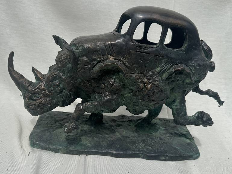 Original Cubism Animal Sculpture by Vamosiart Gallery