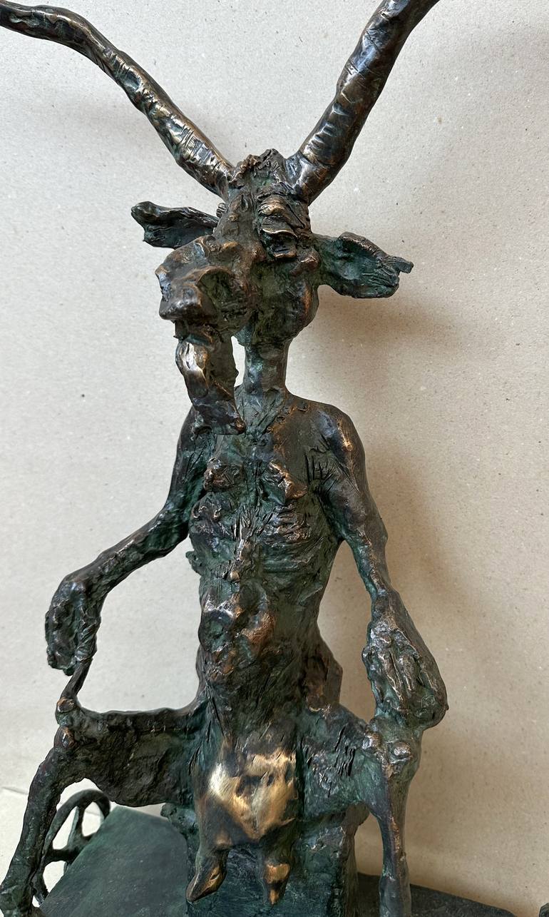 Original Cubism Animal Sculpture by Vamosiart Gallery