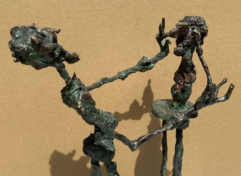 Original Figurative Comics Sculpture by Peter Vámosi - VamosiArt group