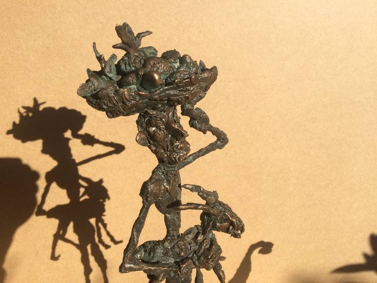 Original Cubism Religion Sculpture by Vamosiart Gallery