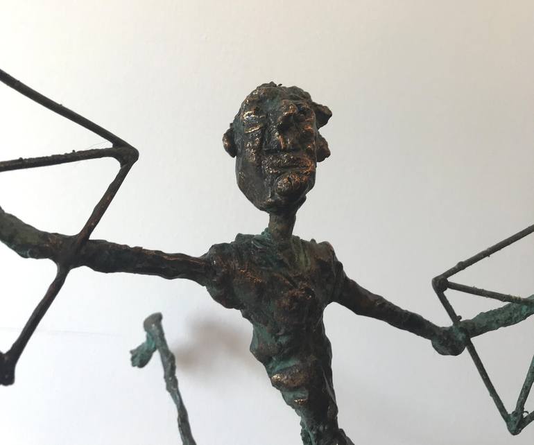 Original Figurative Classical mythology Sculpture by Peter Vámosi - VamosiArt group