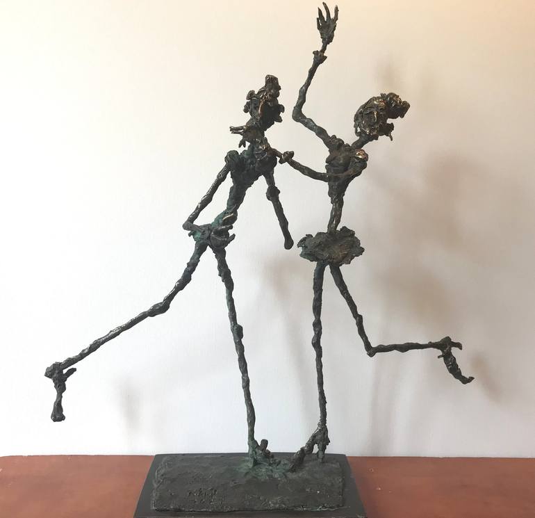 Original Figurative Love Sculpture by Peter Vámosi - VamosiArt group