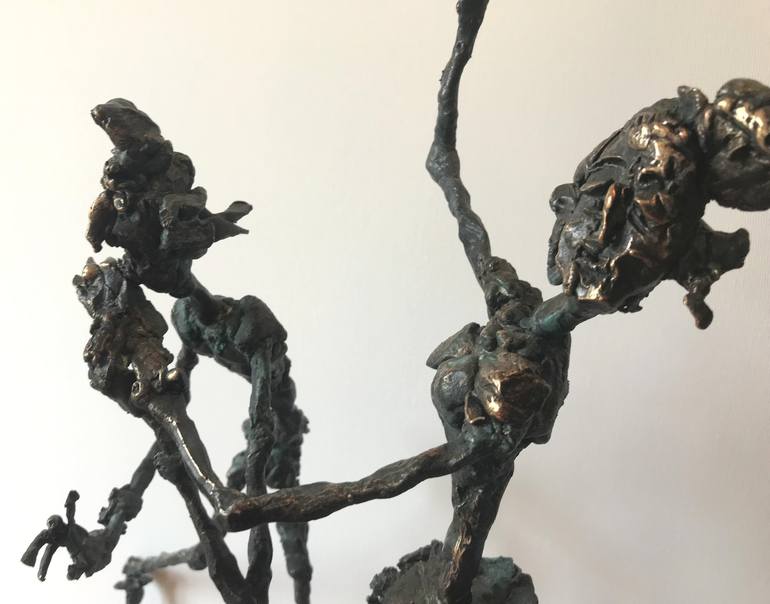 Original Figurative Love Sculpture by Peter Vámosi - VamosiArt group