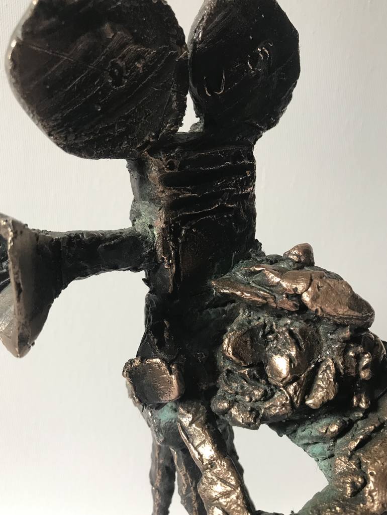 Original Cubism Cinema Sculpture by Vamosiart Gallery