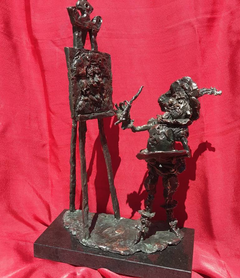 Original Celebrity Sculpture by Peter Vámosi - VamosiArt group