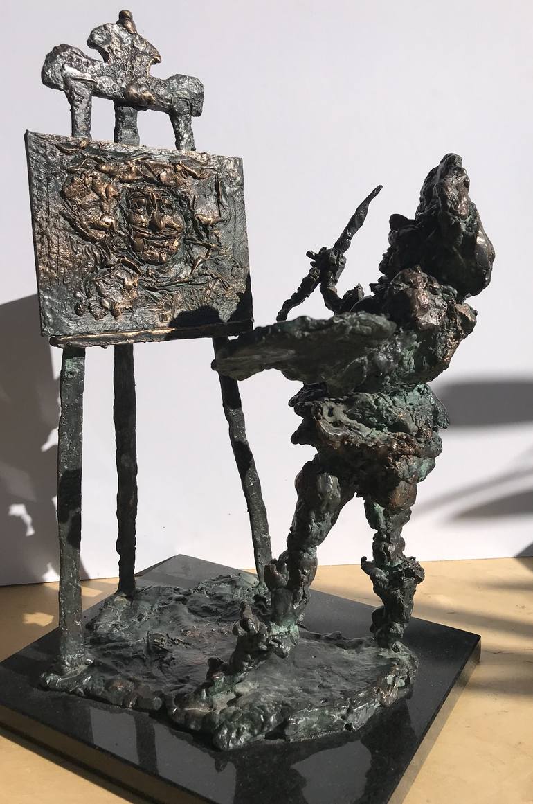 Original Figurative Celebrity Sculpture by Peter Vámosi - VamosiArt group