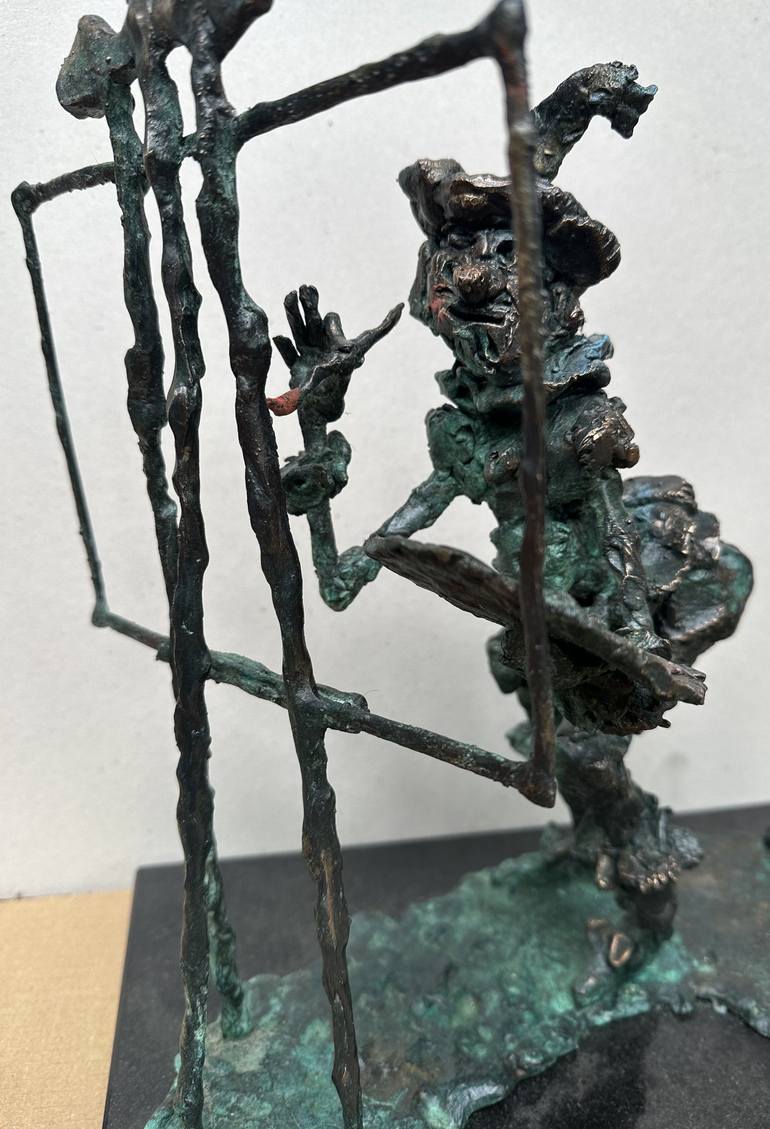 Original Figurative Celebrity Sculpture by Peter Vámosi - VamosiArt group