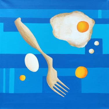 Still life with egg 2. by Peter Vamosi thumb