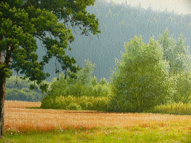 Original Photorealism Landscape Painting by Peter Vámosi - VamosiArt group