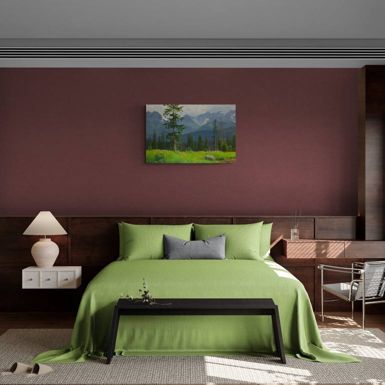 Original Photorealism Landscape Painting by Peter Vámosi - VamosiArt group