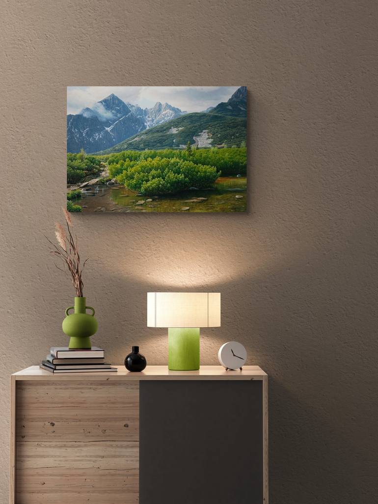 Original Photorealism Landscape Painting by Peter Vámosi - VamosiArt group