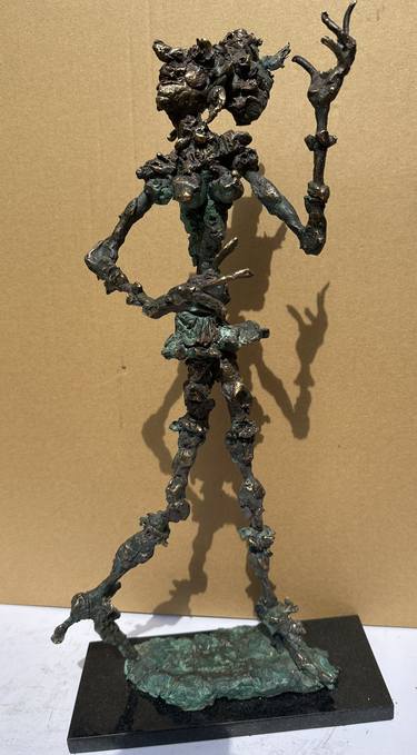 Original Figurative Cinema Sculpture by Peter Vámosi - VamosiArt group