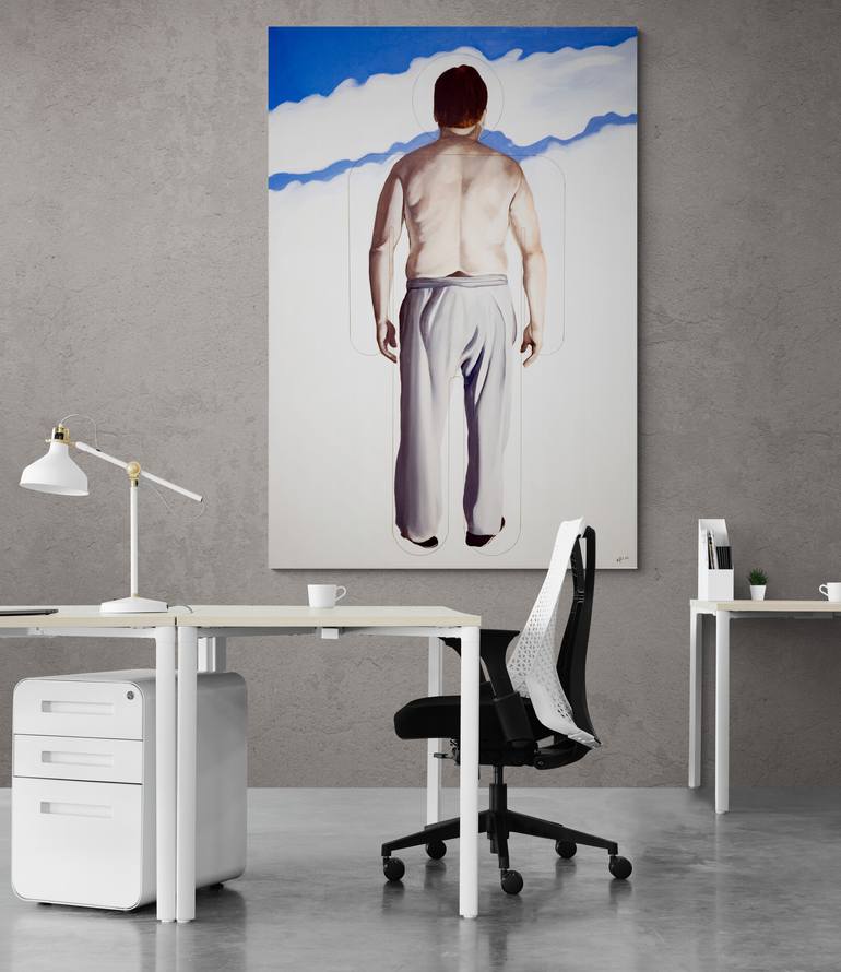 Original Contemporary Men Painting by Vamosiart Gallery