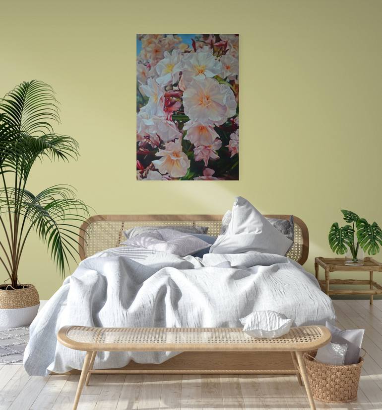 Original Realism Floral Painting by Peter Vámosi - Vamosiart Group