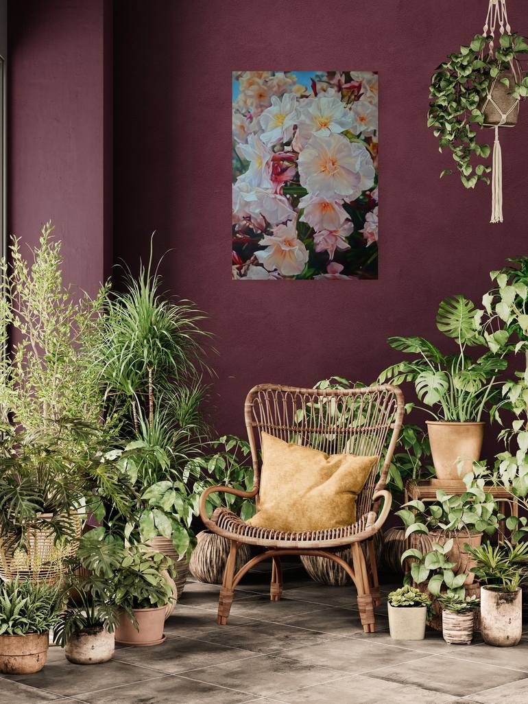 Original Realism Floral Painting by Peter Vámosi - Vamosiart Group