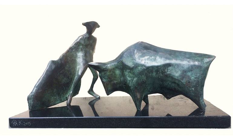 Original Figurative Culture Sculpture by Peter Vámosi - Vamosiart Group