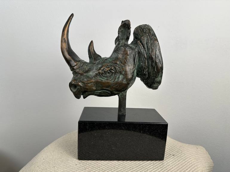 Original Cubism Animal Sculpture by Vamosiart Gallery