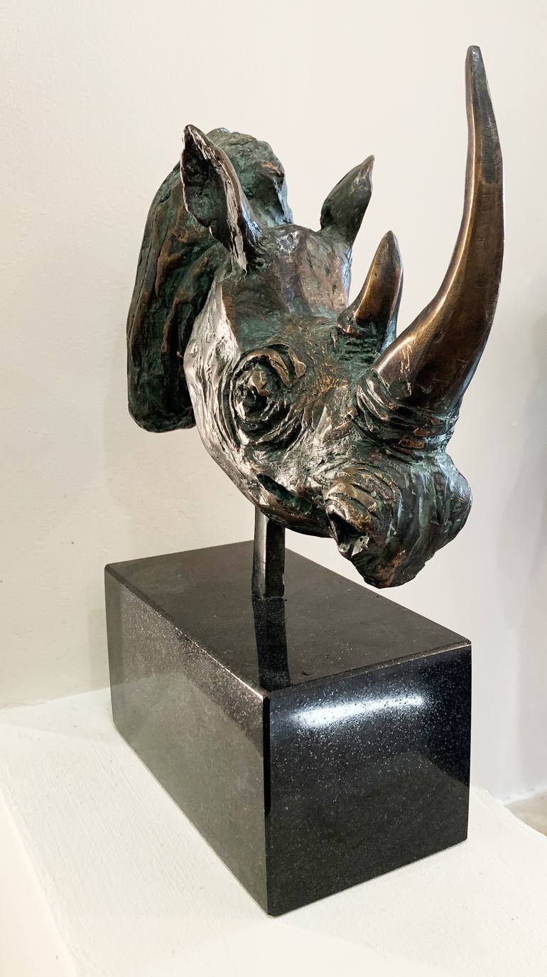 Original Cubism Animal Sculpture by Vamosiart Gallery