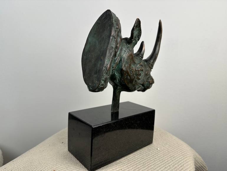 Original Cubism Animal Sculpture by Vamosiart Gallery