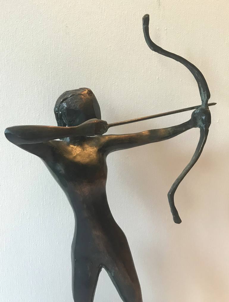 Original Cubism Sports Sculpture by Vamosiart Gallery