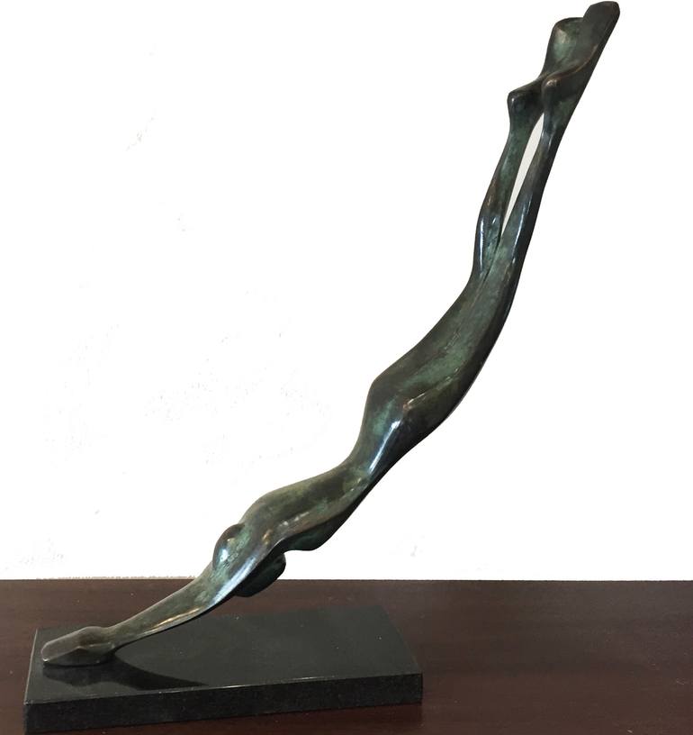Original Cubism Sports Sculpture by Vamosiart Gallery