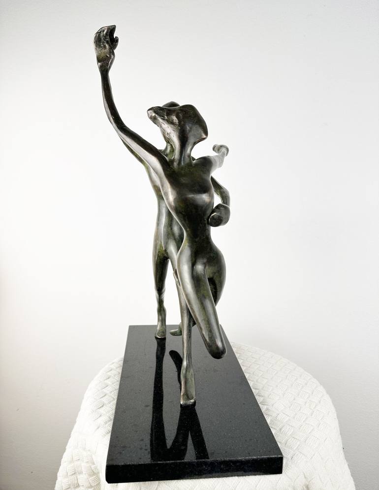 Original Figurative Music Sculpture by Peter Vámosi - Vamosiart Group